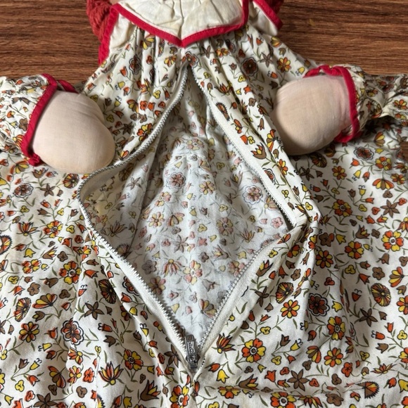 Vintage 27" Raggedy Ann Pajama Bag Doll 🧺 Rare HTF - Picture 3 of 12